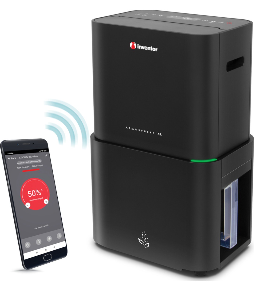 Inventor Atmosphere XL Αφυγραντήρας με Ιονιστή και Wi-Fi 25lt