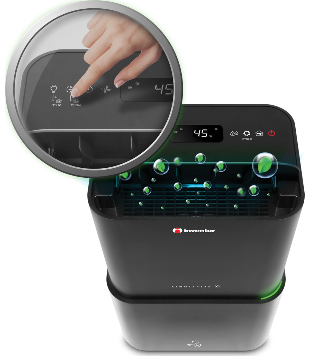 Inventor Atmosphere XL Αφυγραντήρας με Ιονιστή και Wi-Fi 25lt