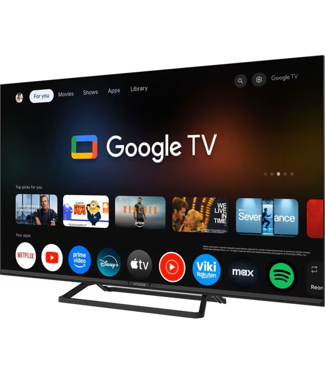 Kydos QLED 40" Full HD Google TV Τηλεόραση K40GF22CQ00 