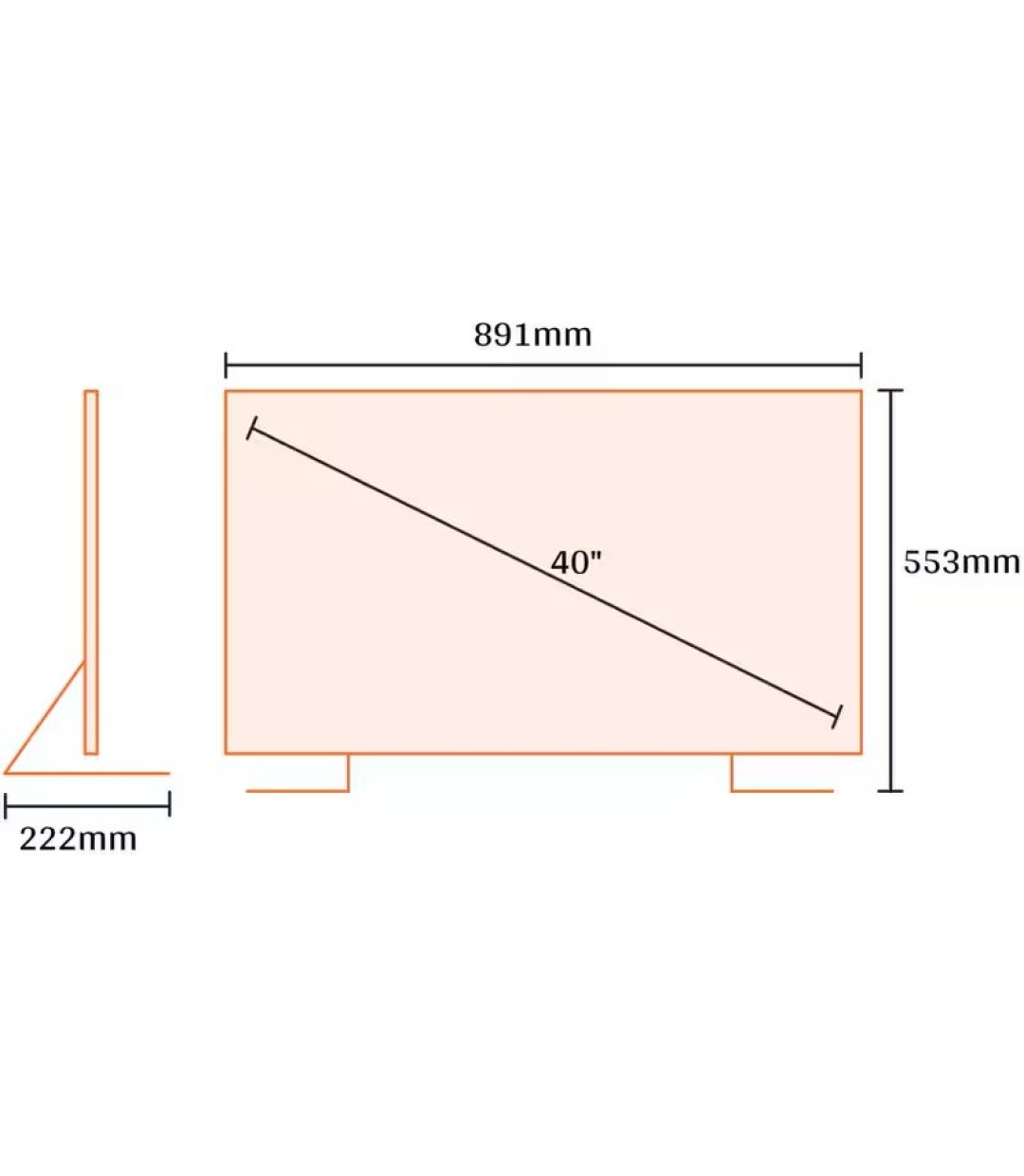 Kydos QLED 40" Full HD Google TV Τηλεόραση K40GF22CQ00 