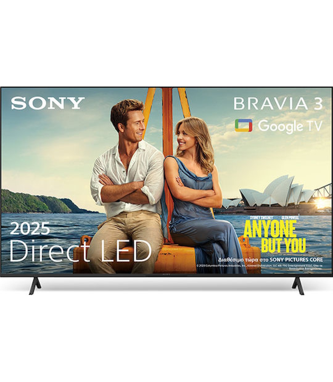 Sony Smart Τηλεόραση 85" 4K UHD LED BRAVIA 3 HDR (2025) K85S35BP
