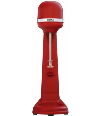 Sigma KDM 120P Φραπεδιέρα Επιτραπέζια 150W με 2 Ταχύτητες Κόκκινη 