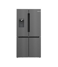 Bosch Ψυγείο Ντουλάπα 574lt Total NoFrost Υ183xΠ90.5xΒ73.1εκ. Inox KFI96AXEA