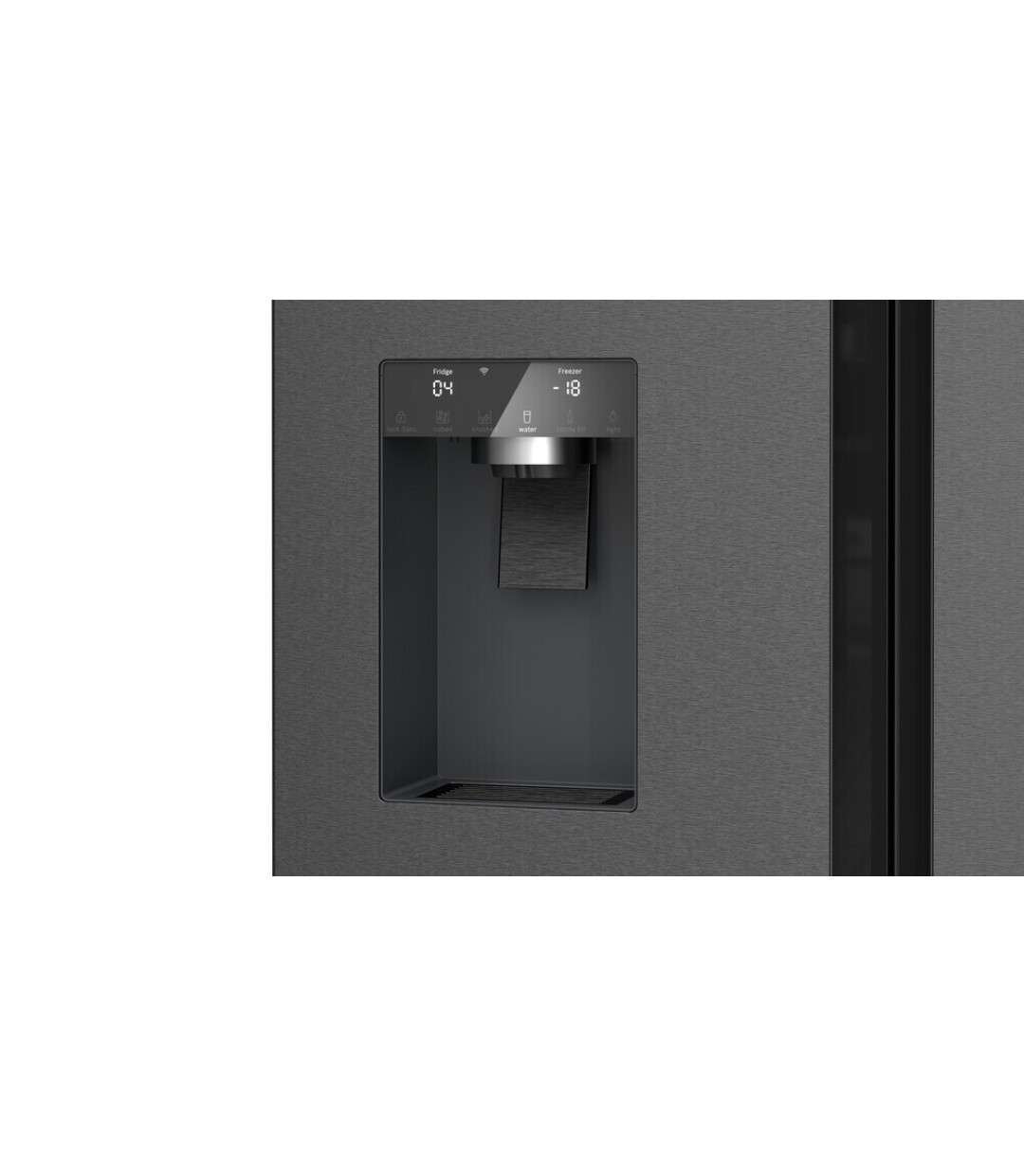 Bosch Ψυγείο Ντουλάπα 574lt Total NoFrost Υ183xΠ90.5xΒ73.1εκ. Inox KFI96AXEA