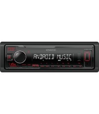 Kenwood Ηχοσύστημα Αυτοκινήτου 1DIN (USB) με Αποσπώμενη Πρόσοψη Κωδικός: 24-KMM105RY 