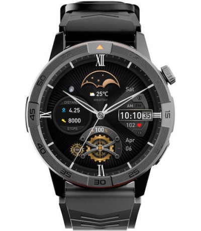 AGM Legion Pro Αδιάβροχο Smartwatch με Παλμογράφο (Μαύρο)