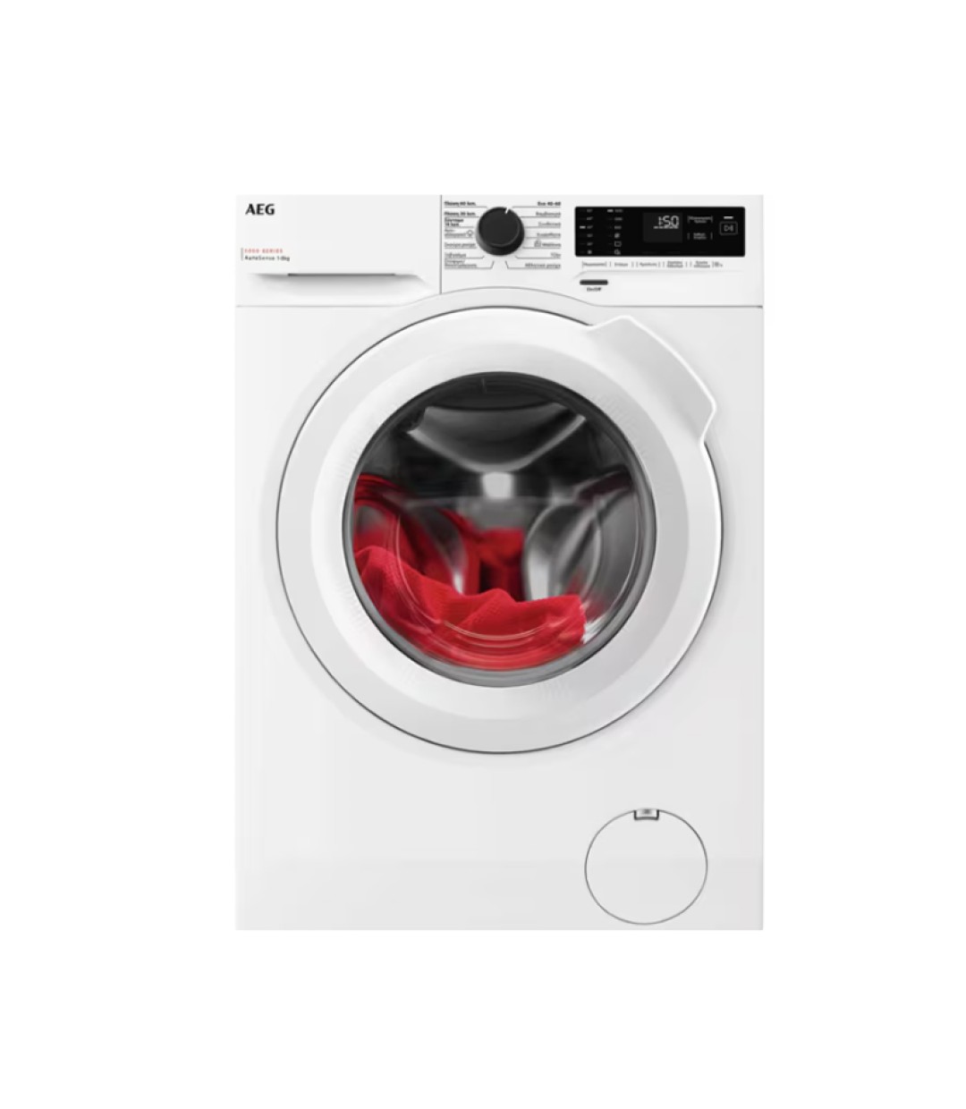  AEG Πλυντήριο Ρούχων 8kg με Τεχνολογία Ατμού 1400 Στροφών LF5Z48WG 