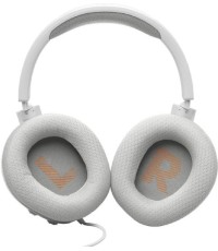 JBL Quantum 100M2 Over Ear Gaming Headset με σύνδεση 3.5mm Λευκό for Nintendo Switch / PC / PS4 / PS5 / XBOX 