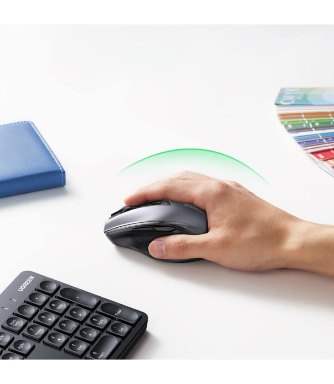 Ugreen MK006 Ασύρματο Σετ Πληκτρολόγιο & Ποντίκι Αγγλικό US