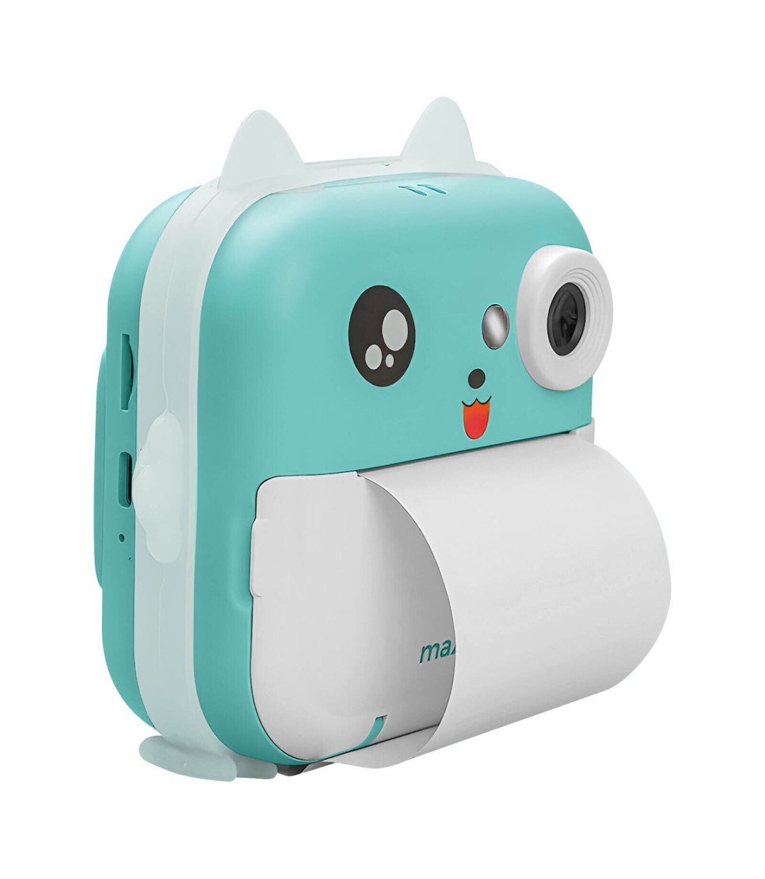  Maxlife Compact Φωτογραφική Μηχανή με Οθόνη 2.4" Θερμικής Εκτύπωσης Μπλε 