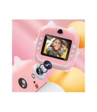 ΦΩΤΟΓΡΑΦΙΚΗ Maxlife MXPC-100 Pink ΜΕ ΕΚΤΥΠΩΤΗ