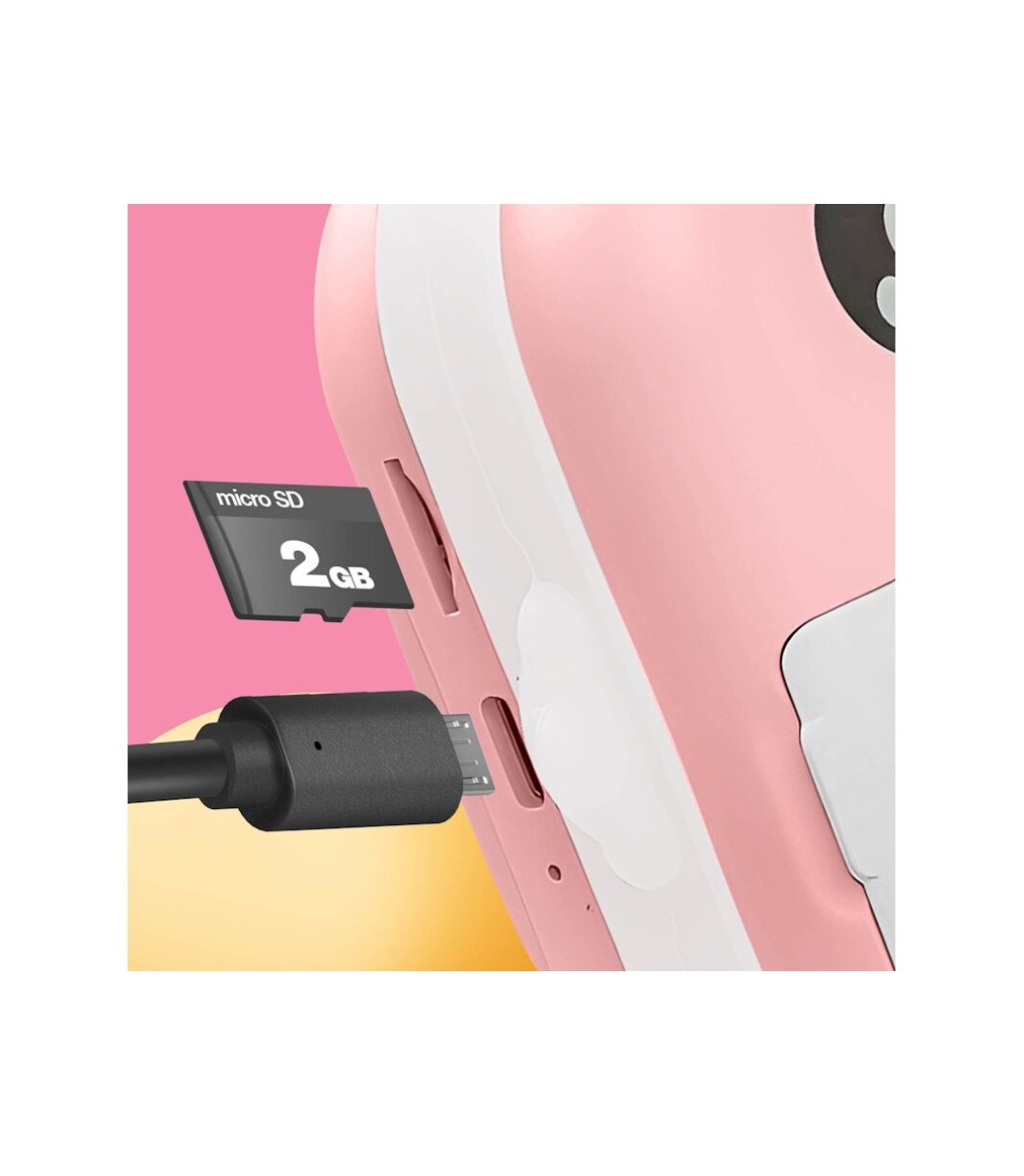 ΦΩΤΟΓΡΑΦΙΚΗ Maxlife MXPC-100 Pink ΜΕ ΕΚΤΥΠΩΤΗ