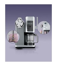 Ninja CREAMi Scoop & Swirl Παγωτομηχανή 2x480ml Ασημί 