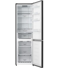 Gorenje Ψυγειοκαταψύκτης 336lt Total NoFrost Υ200.4xΠ59.5xΒ59εκ. Μαύρος NRK620EABG4 