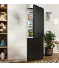 Gorenje Ψυγειοκαταψύκτης 336lt Total NoFrost Υ200.4xΠ59.5xΒ59εκ. Μαύρος NRK620EABG4 