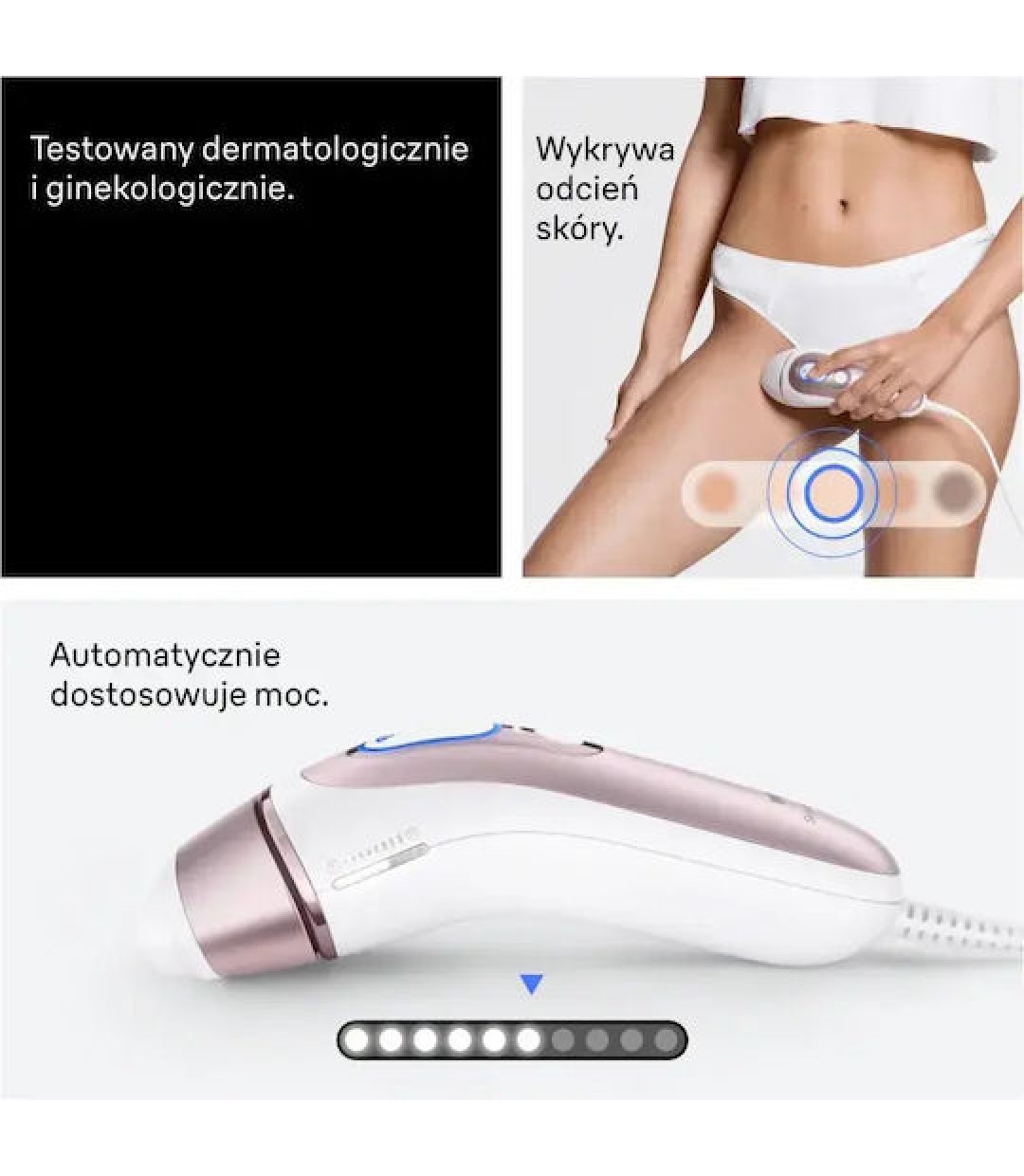  Braun Skin i·expert Σετ Αποτρίχωσης IPL για Πρόσωπο, Σώμα & Μπικίνι PL7321 