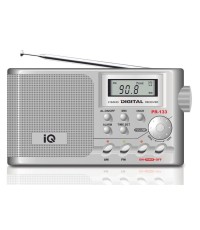 IQ PR-133 Φορητό Ραδιόφωνο Μπαταρίας Ασημί