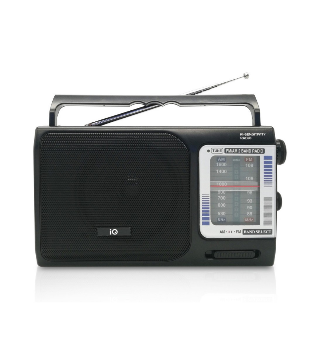 IQ PR-141 Φορητό Ραδιόφωνο Ρεύματος Μαύρο