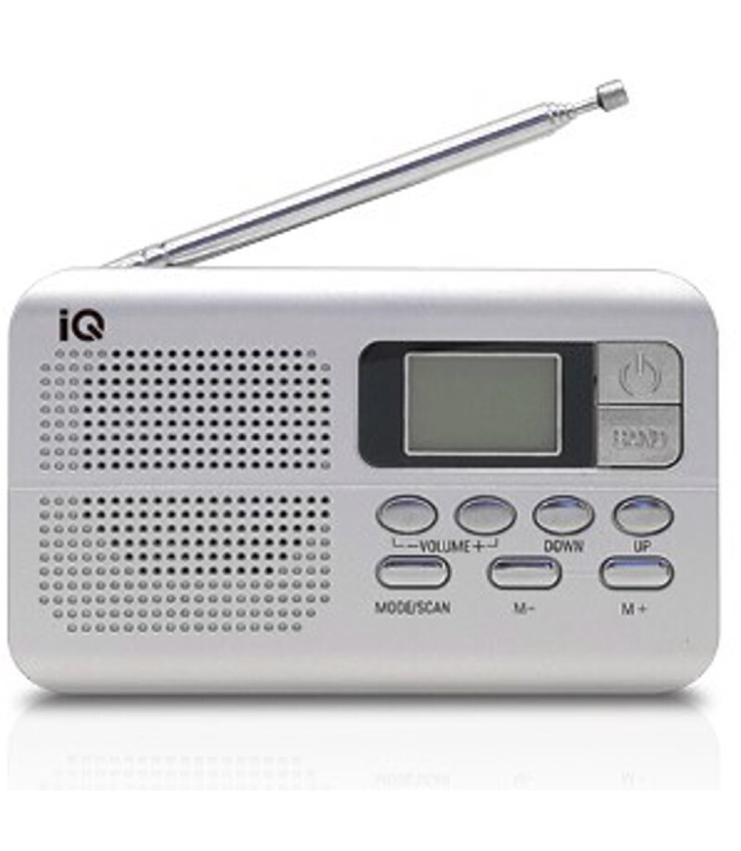 IQ PR143 Φορητό Ραδιόφωνο Μπαταρίας Ασημί