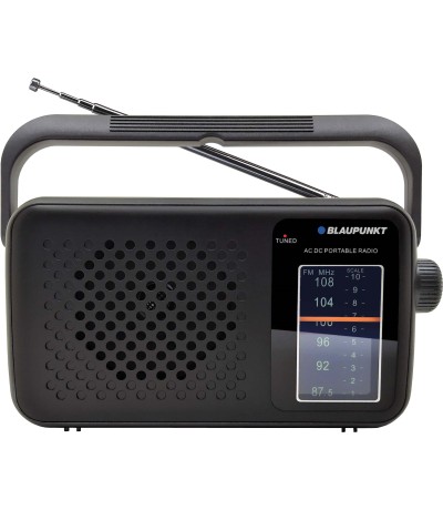 Blaupunkt PR8 Φορητό Ραδιόφωνο Ρεύματος / Μπαταρίας Μαύρο 