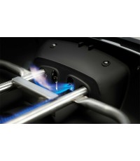  Napoleon TravelQ PRO 285-BK-GR  Φορητή Ψησταριά Υγραερίου Μαντεμένιας Σχάρας 54x37εκ. με 2 Εστίες 4.1kW 