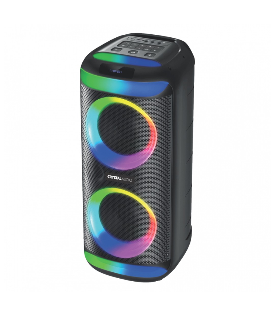 Crystal Audio Ηχείο PRT-20 PARTY TWS BLUETOOTH Μαύρο 