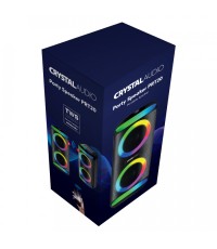 Crystal Audio Ηχείο PRT-20 PARTY TWS BLUETOOTH Μαύρο 