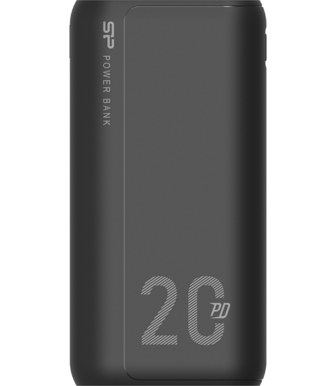 Silicon Power QS15 Power Bank 20000mAh με 2 Θύρες USB-A και Θύρα USB-C Power Delivery / Quick Charge 3.0 Μαύρο
