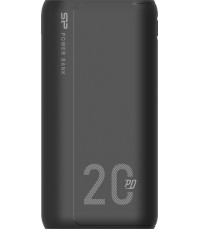 Silicon Power QS15 Power Bank 20000mAh με 2 Θύρες USB-A και Θύρα USB-C Power Delivery / Quick Charge 3.0 Μαύρο