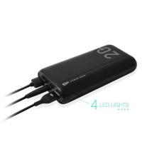 Silicon Power QS15 Power Bank 20000mAh με 2 Θύρες USB-A και Θύρα USB-C Power Delivery / Quick Charge 3.0 Μαύρο