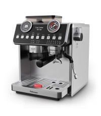 Rohnson Αυτόματη Μηχανή Espresso 2800W Πίεσης 20bar με Μύλο Άλεσης Ασημί R-98200 