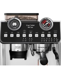 Rohnson Αυτόματη Μηχανή Espresso 2800W Πίεσης 20bar με Μύλο Άλεσης Ασημί R-98200 