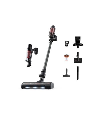 Rowenta X-Pert 7.60RH 6 A 75 WO  Επαναφορτιζόμενη Σκούπα 2 σε 1 Stick & Χειρός 18V Κόκκινη 