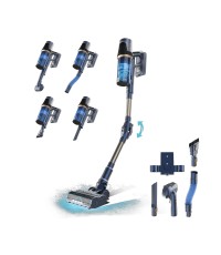 Cecotec Conga Rockstar Rs70 Pet Flex Επαναφορτιζόμενη Σκούπα 2 σε 1 Stick & Χειρός 33.6V Μπλε