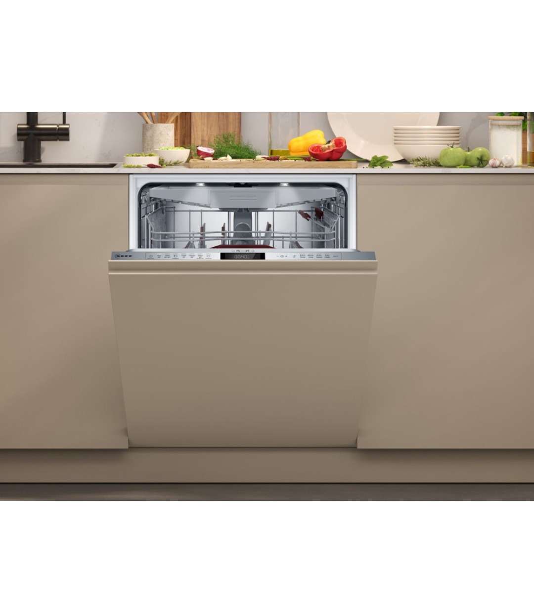 Neff Πλήρως Εντοιχιζόμενο Πλυντήριο Πιάτων με Wi-Fi για 14 Σερβίτσια  S 177ZCX18E Π59.5xY81.5εκ.