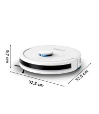 Rowenta S90+ Σκούπα Ρομπότ για Σκούπισμα & Σφουγγάρισμα με Χαρτογράφηση και Wi-Fi Λευκή
