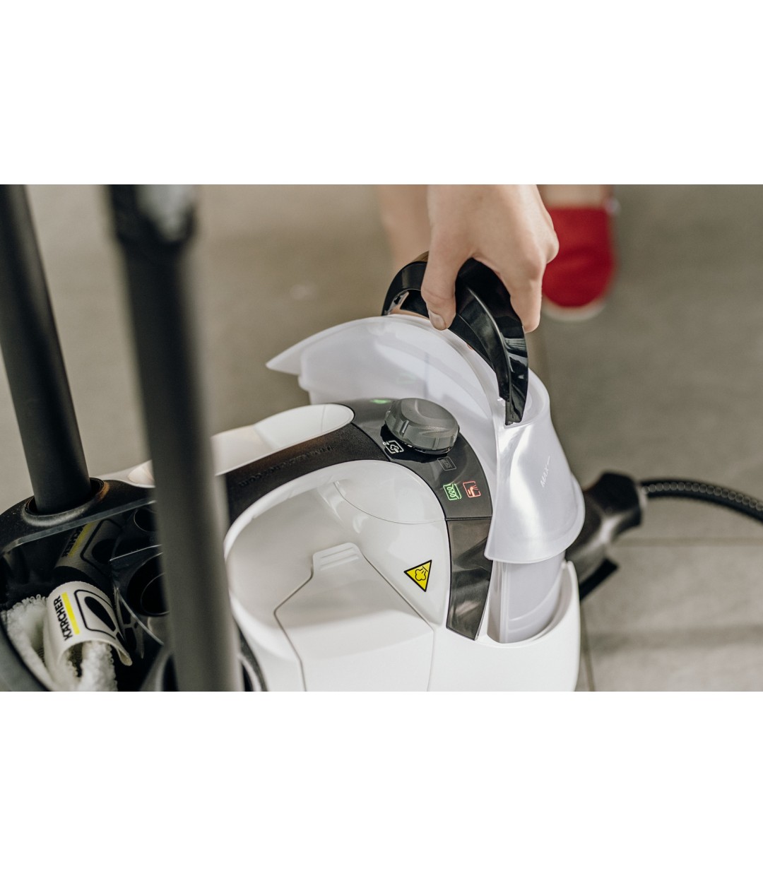 Karcher SC 5 EasyFix IRON PLUG Ατμοκαθαριστής Πίεσης 4.2bar με Ρόδες και Κοντάρι