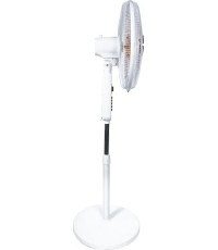 Gruppe Ανεμιστήρας Ορθοστάτης 70W Διαμέτρου 45cm White Gold Κωδικός: SF1873A 