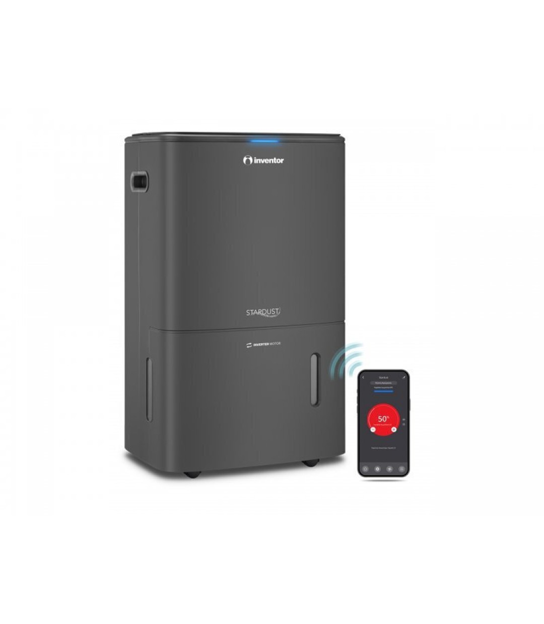 Inventor Stardust Αφυγραντήρας με Ιονιστή και Wi-Fi 20lt  