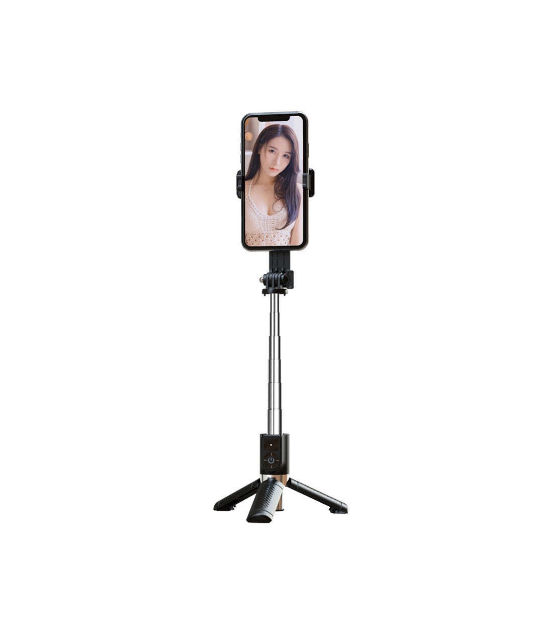 XO SS10 Selfie Stick Τρίποδο Κινητού με Bluetooth Μαύρο