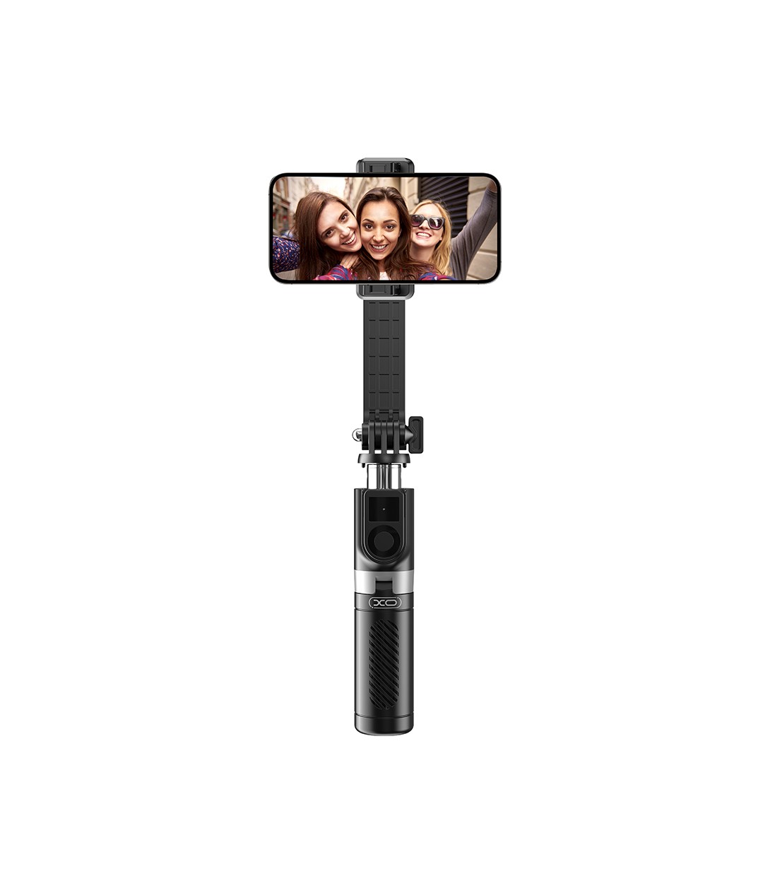 XO SS10 Selfie Stick Τρίποδο Κινητού με Bluetooth Μαύρο