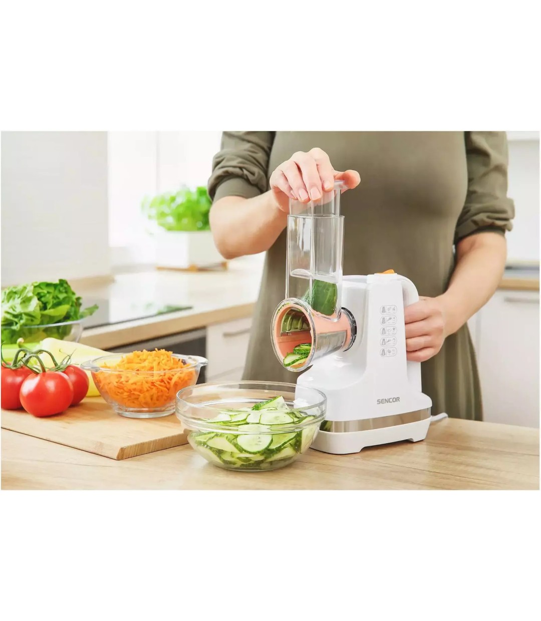 ΠΟΛΥΚΟΦΤΗΣ  Sencor SSG 4300 150W Λευκή 