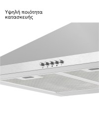 Απορροφητήρας Κουζίνας Καμινάδα 60cm Telemax TD0860 Inox