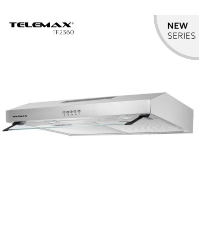 Απορροφητήρας Κουζίνας Ελεύθερος 60cm Telemax TF2360 Inox