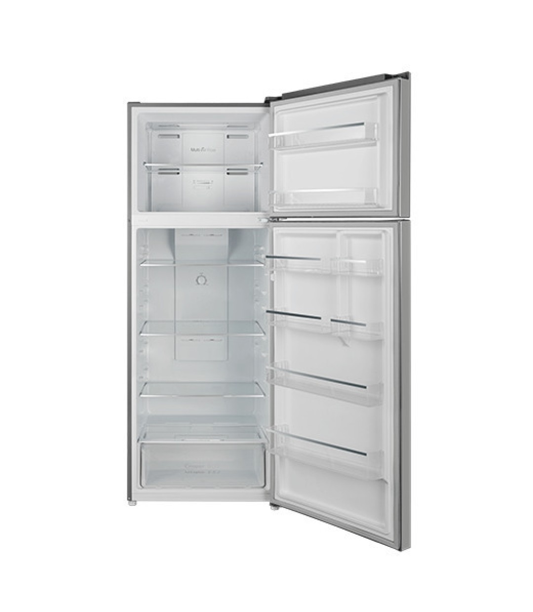 Juro-Pro Ψυγείο Δίπορτο 465lt NoFrost Υ185.5xΠ70.3xΒ70.3εκ. Inox TM-490-IX-NF 