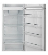 Juro-Pro Ψυγείο Δίπορτο 465lt NoFrost Υ185.5xΠ70.3xΒ70.3εκ. Inox TM-490-IX-NF 