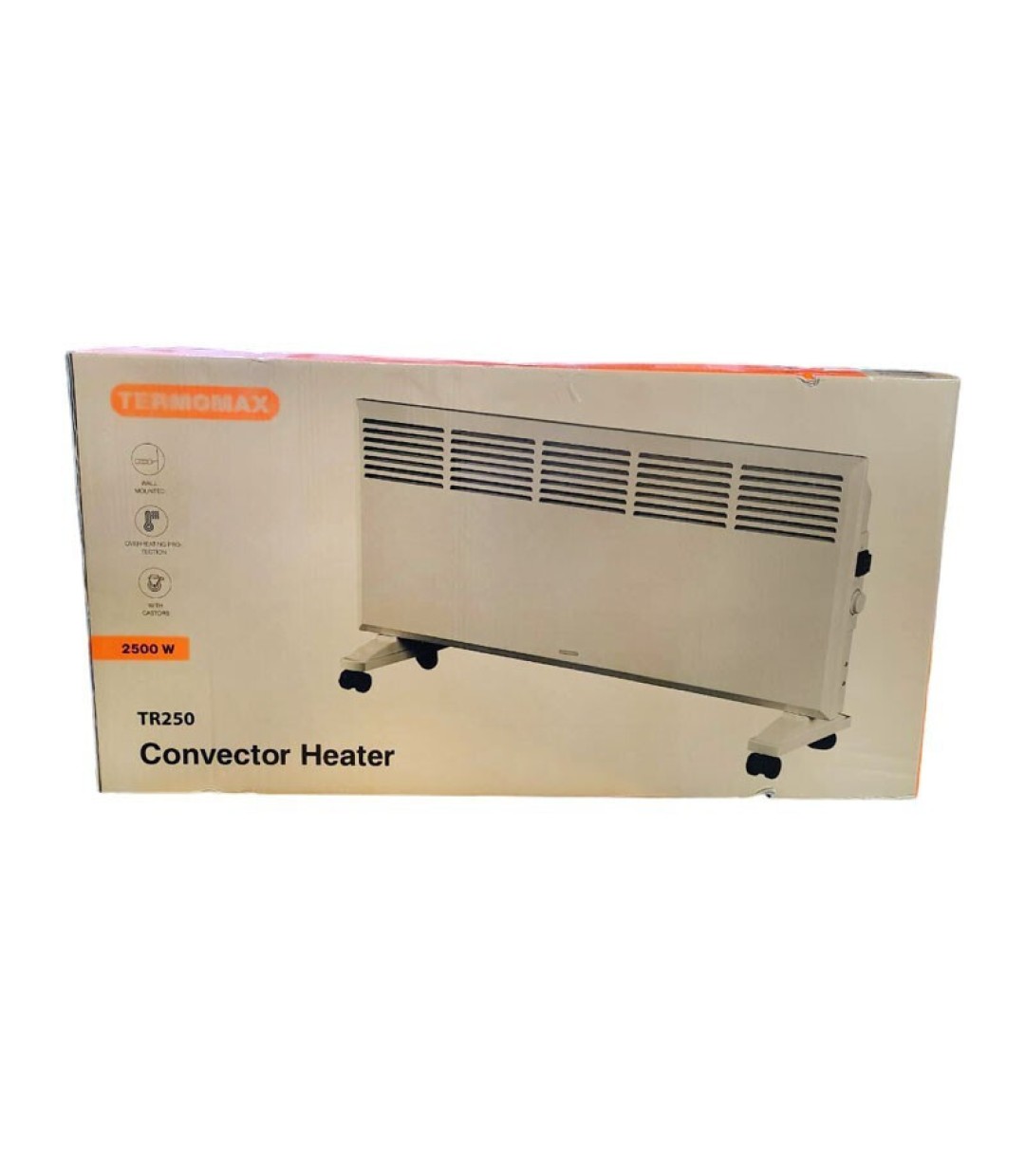 Θερμοπομπός Δαπέδου THERMOMAX TR 250 2500W 89x49cm
