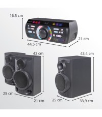 ΣΕΤ AKAI TRINITONE SOUND FUSION SYSTEM 3.1 HOME CINEMA