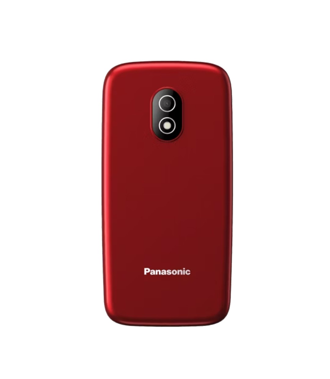 Panasonic KX-TU410 Single SIM Κινητό με Μεγάλα Κουμπιά Κόκκινο 