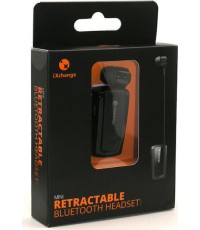  iXchange UA-25 In-ear Bluetooth Handsfree Ακουστικό Πέτου Μαύρο 